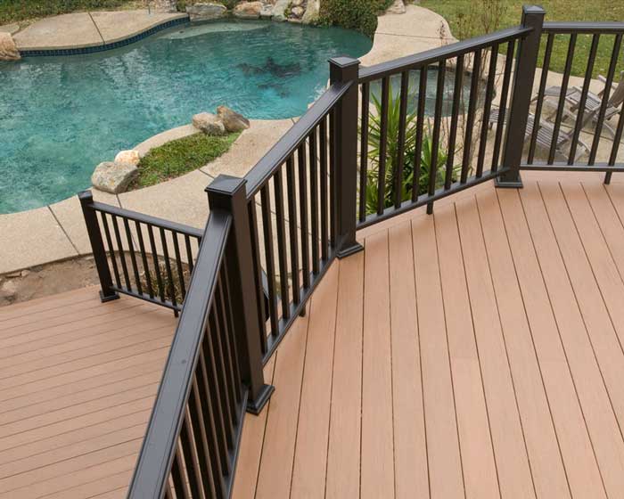 Deck with Railing