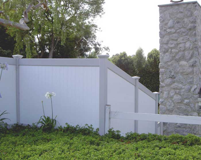 Solid Privacy Vinyl Fence