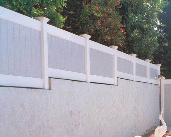 Solid Privacy Wall Extension